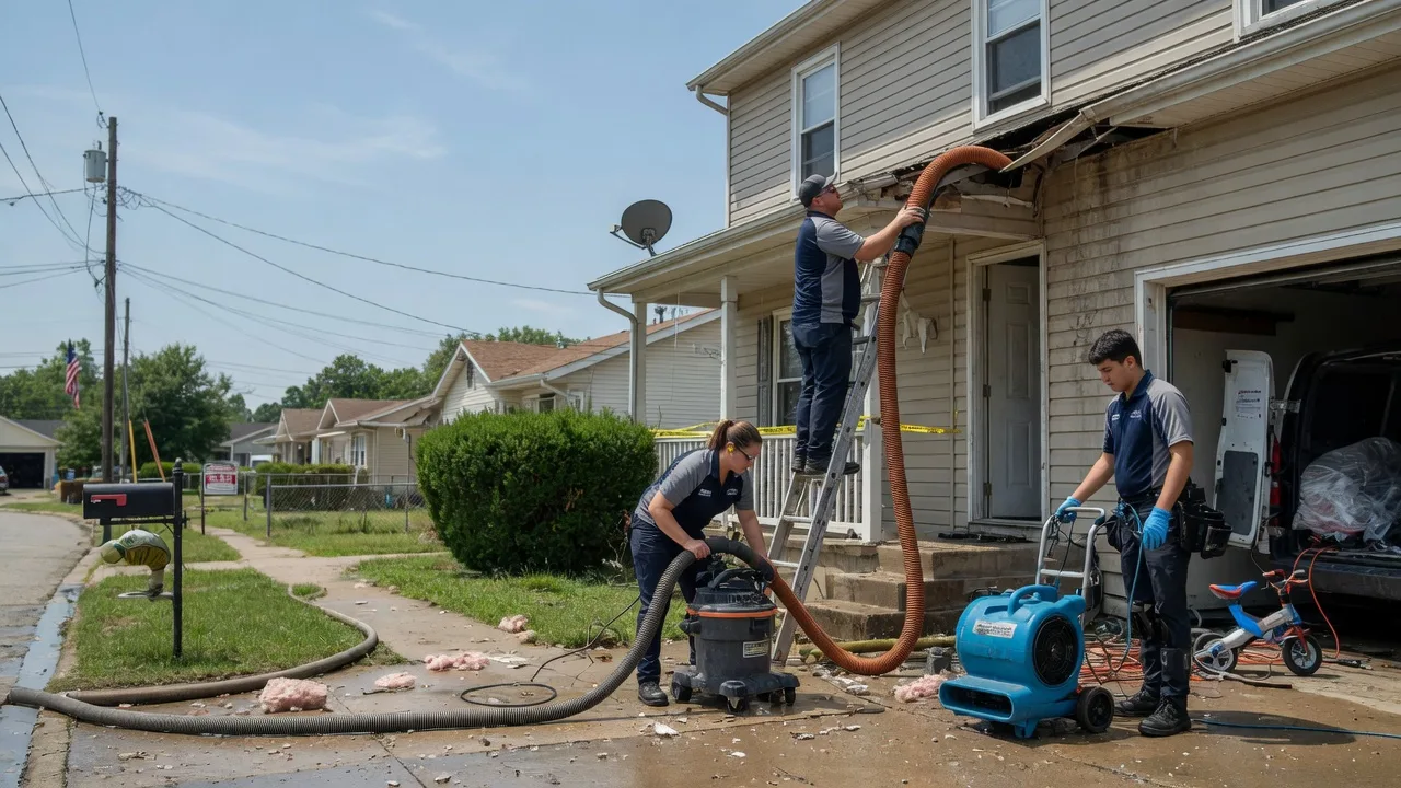 Water Damage Restoration in Liberty Mills, IN near me